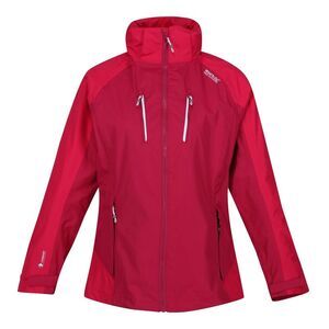 Regatta Womens/Ladies Calderdale IV Waterproof Jacket / Berry/Pink Potion